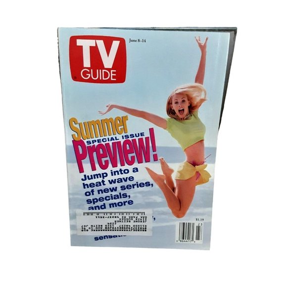 TV Guide Magazine June 1996 Jenny McCarthy Summer Preview - Picture 1 of 1